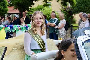 Farbenfroher Festumzug zum 211. Brunnenfest in Bad Langensalza