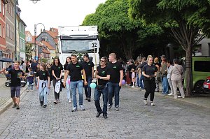Farbenfroher Festumzug zum 211. Brunnenfest in Bad Langensalza