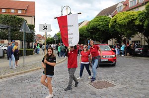 Farbenfroher Festumzug zum 211. Brunnenfest in Bad Langensalza