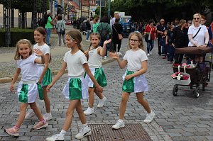 Farbenfroher Festumzug zum 211. Brunnenfest in Bad Langensalza