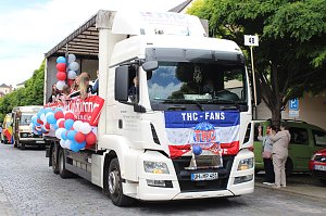 Farbenfroher Festumzug zum 211. Brunnenfest in Bad Langensalza