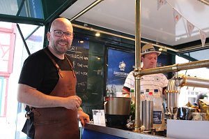 Public Viewing auf dem Neumarkt in Bad Langensalza zum Achtelfinalspiel der EM 2024 - Deutschland gegen D&auml;nemark