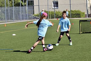Fussball-Sommercamp im Stadion der Freundschaft in Bad Langensalza