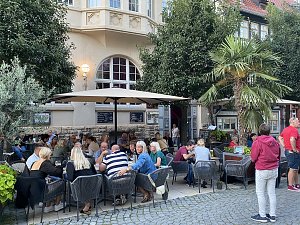 Wundervolle Abendstimmung an der Marktkirche
