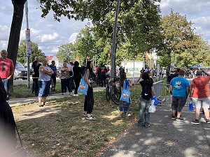 Wahlkampftag in Bad Langensalza