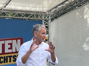Wahlkampftag in Bad Langensalza