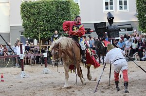Hochprofessionelle Reitershow mit "Wenzel Ritterspiele"