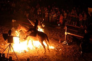 Hochprofessionelle Reitershow mit "Wenzel Ritterspiele"