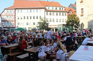 Saisoner&ouml;ffnung des Th&uuml;ringer HC auf dem Neumarkt