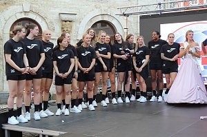 Saisoner&ouml;ffnung des Th&uuml;ringer HC auf dem Neumarkt