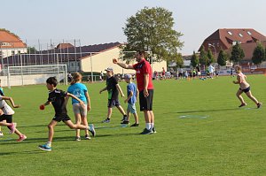 Sportfest im Stadion der Freundschaft in Bad Langensalza