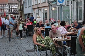 Gro&szlig;artige Stimmung und viele G&auml;ste beim BaLaTon auf dem Kornmarkt in Bad Langensalza