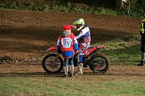 Peter Blei unterwegs beim Motorcross