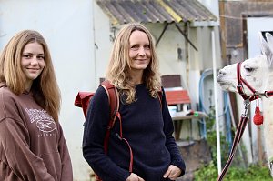 Unterwegs mit den Unstrut Lamas aus Herbsleben