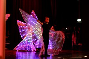 Mitwirkende der Gala des Salza-Gymnasiums in Bad Langensalza 2024
