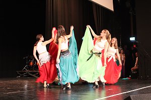 Mitwirkende der Gala des Salza-Gymnasiums in Bad Langensalza 2024