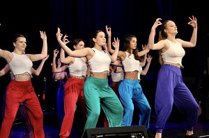 Mitwirkende der Gala des Salza-Gymnasiums in Bad Langensalza 2024