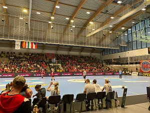 Europ&auml;ischer Spitzenhandball in der Wiedigsburghalle
