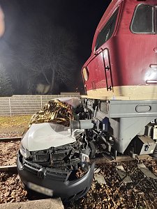 Fotos vom Verkehrsunfall heute Nacht
