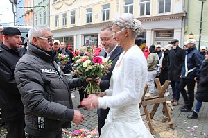 Hochzeit des B&uuml;rgermeisters Matthias Reinz in Bad Langensalza