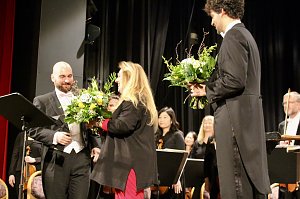 Neujahrskonzert des Loh-Orchesters in Bad Langensalza unter der Leitung von Julian Gaudiano (1. Kapellmeister TN LOS)