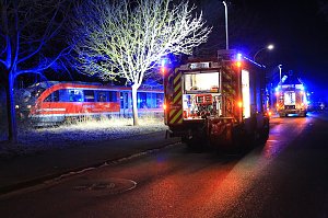 Unfall mit schwer verletztem Mann