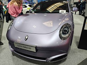 Peter Blei unterwegs auf der Automesse Erfurt