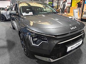 Peter Blei unterwegs auf der Automesse Erfurt