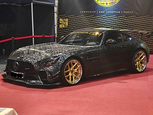 Peter Blei unterwegs auf der Automesse Erfurt