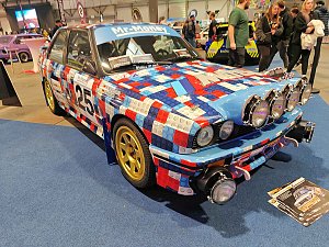 Peter Blei unterwegs auf der Automesse Erfurt
