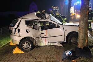 Schwerer Verkehrsunfall am Abend