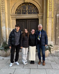 Sch&uuml;ler aus Argentinien besuchen die Kur- und Rosenstadt