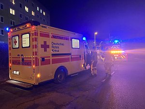 Fenstersturz gestern Abend in Nordhausen