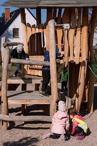 Spielplatz Bad Nauheimer Stra&szlig;e in Bad Langensalza, an "Nutzer" &uuml;bergeben