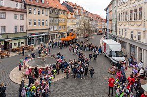 Fr&uuml;hjahrsputz und Stadt-Verbommeln in Bad Langensalza