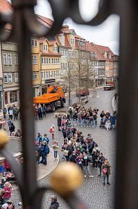 Fr&uuml;hjahrsputz und Stadt-Verbommeln in Bad Langensalza