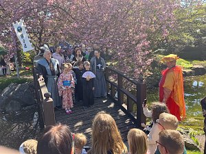 Hanami im Japanischen Garten