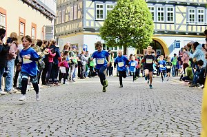 2. Lauf beim Drei T&uuml;rme Lauf in Bad Langensalza