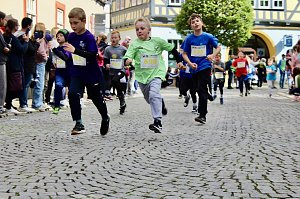 2. Lauf beim Drei T&uuml;rme Lauf in Bad Langensalza