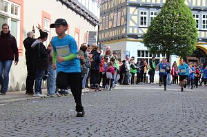 2. Lauf beim Drei T&uuml;rme Lauf in Bad Langensalza