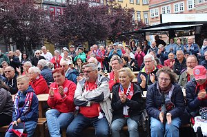 Empfang der Europacup-Siegerinnen in Bad Langensalza