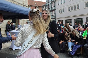 Empfang der Europacup-Siegerinnen in Bad Langensalza