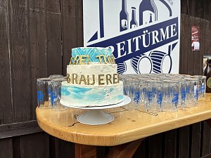 Erste Jubil&auml;umsfeier der Dreit&uuml;rme Brauerei in Bad Langensalza 