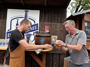 Erste Jubil&auml;umsfeier der Dreit&uuml;rme Brauerei in Bad Langensalza 