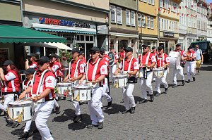 Brunnenfestumzug Bad Langensalza Teil 1