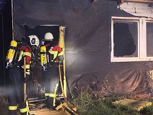 Laubenbrand in Allmenhausen