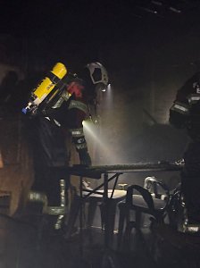 Laubenbrand in Allmenhausen