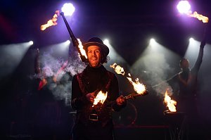 Die Eventpuppets im Einsatz