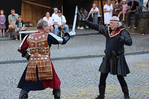 Rittergruppe HEROLD beim 31. Mittelalterstadtfest in Bad Langensalza