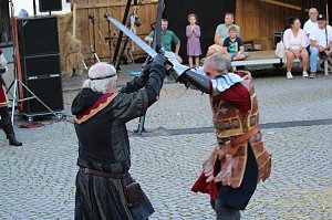 Rittergruppe HEROLD beim 31. Mittelalterstadtfest in Bad Langensalza